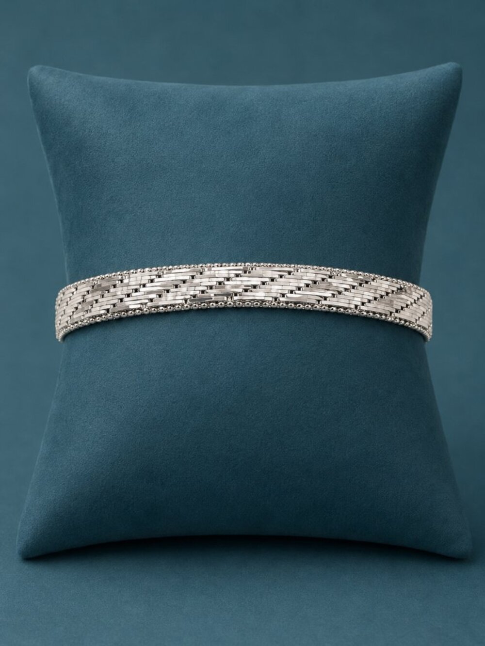 Milor .950 Ultra Fine Silver Riccio Bracelet – Made in Italy – 8
